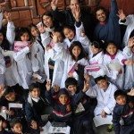 Escolares visitaron Departamento de Ciencias Biomédicas