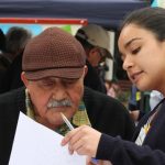 Docentes y estudiantes de Enfermería participaron en Plaza del Adulto Mayor