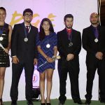 Deportistas universitarios recibieron reconocimiento en la Casa Central