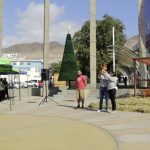 Comunidad universitaria compartió junto al pesebre y árbol navideño