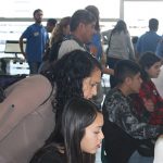 Cientos de jóvenes participaron en el primer día de matrículas en la UCN
