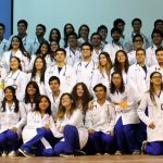 Futuros médicos fueron protagonistas en ceremonia de iniciación a la práctica clínica