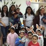 Voluntariado Huellas celebra Pascua de Resurrección con párvulos del jardín infantil Pequeño Pirata