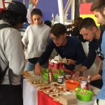 Promueven  movilidad estudiantil con feria gastronómica