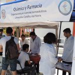 Estudiantes realizaron controles de salud y atención farmacéutica en la UCN