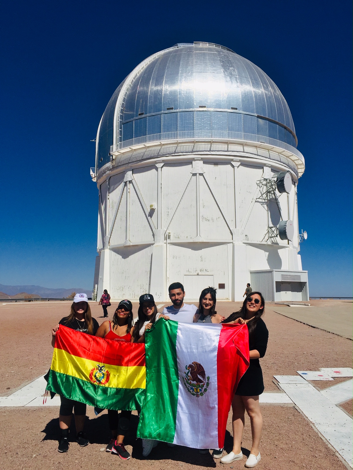 Estudiantes internacionales de la UCN conocieron Observatorio Cerro El Tololo
