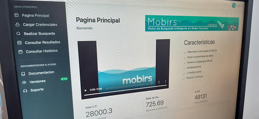Positivos resultados obtiene plataforma tecnológica para la búsqueda en RRSS