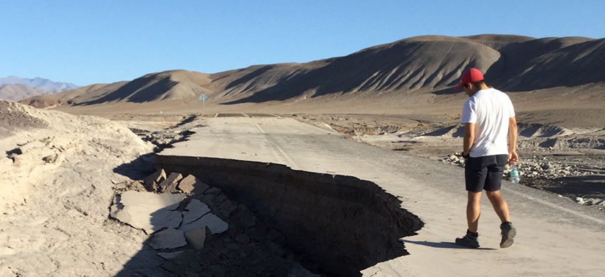 Equipo Cigiden-UCN investigó con drones peligro aluvional en quebradas de la región de Atacama