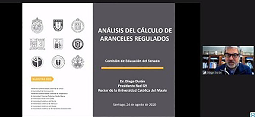 Rectores G9 manifiestan necesidad de postergar aplicación de ley que fija aranceles