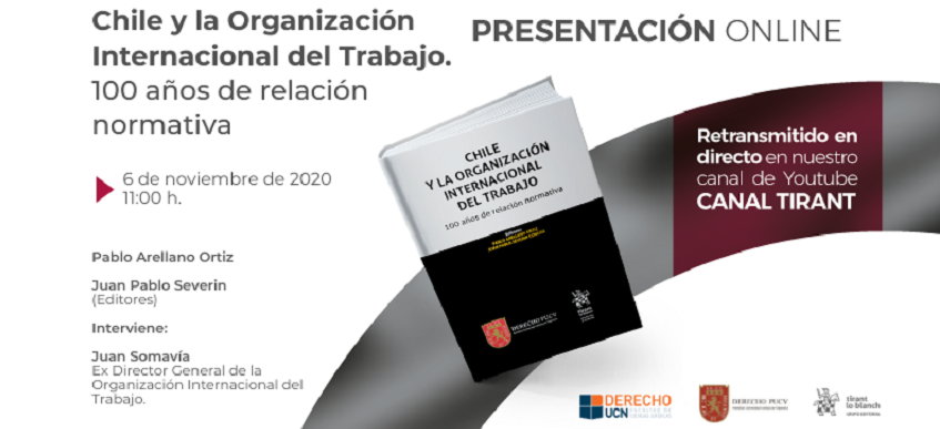 Presentarán libro “Chile y la Organización Internacional del Trabajo. 100 años de relación normativa”