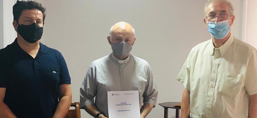 Colegio Electoral entregó al Gran Canciller la terna para la elección de Rector/a de la UCN