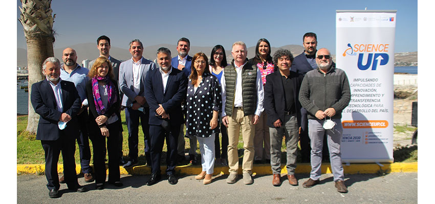 Autoridades y representantes del Consorcio Science Up se reúnen en encuentro presencial en la región de Coquimbo