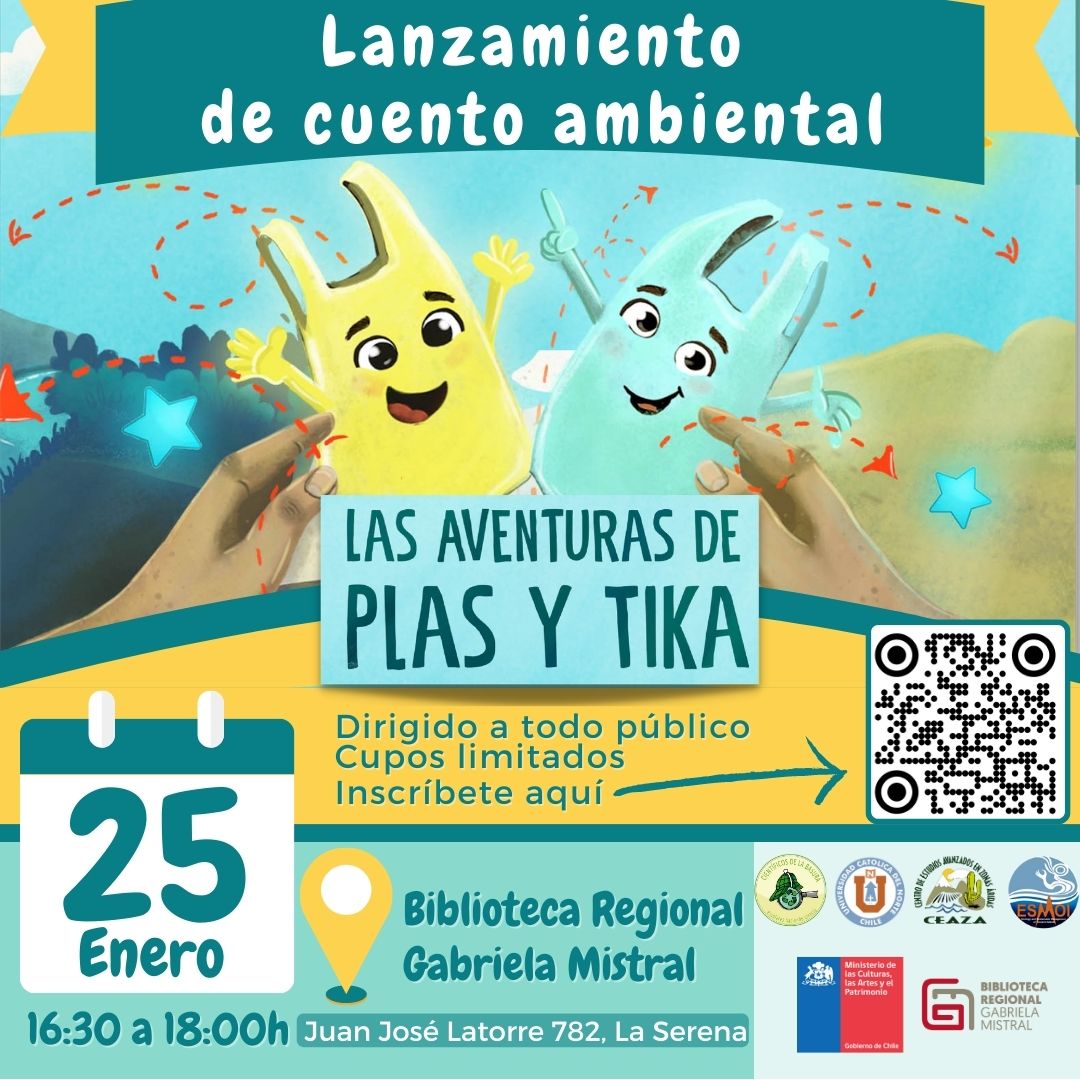 Cuento “Las Aventuras de Plas y Tika” busca enseñar a la ciudadanía el  efecto de los plásticos en los ecosistemas « Noticias UCN al día –  Universidad Católica del Norte