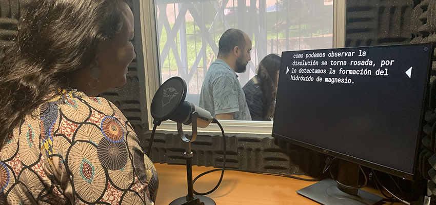 UCN implementó estudio de grabación de audio para su comunidad académica