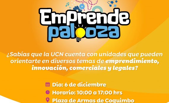 UCN te invita a participar en EmprendePalooza